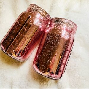 ⭐️Pink Mason Jars⭐️